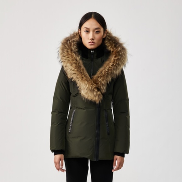 Mackage Adali Green Parka - Picture 2 of 3